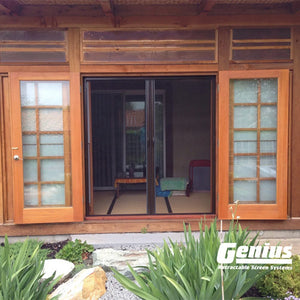 Genius Milano 100 Single Retractable Screen Door