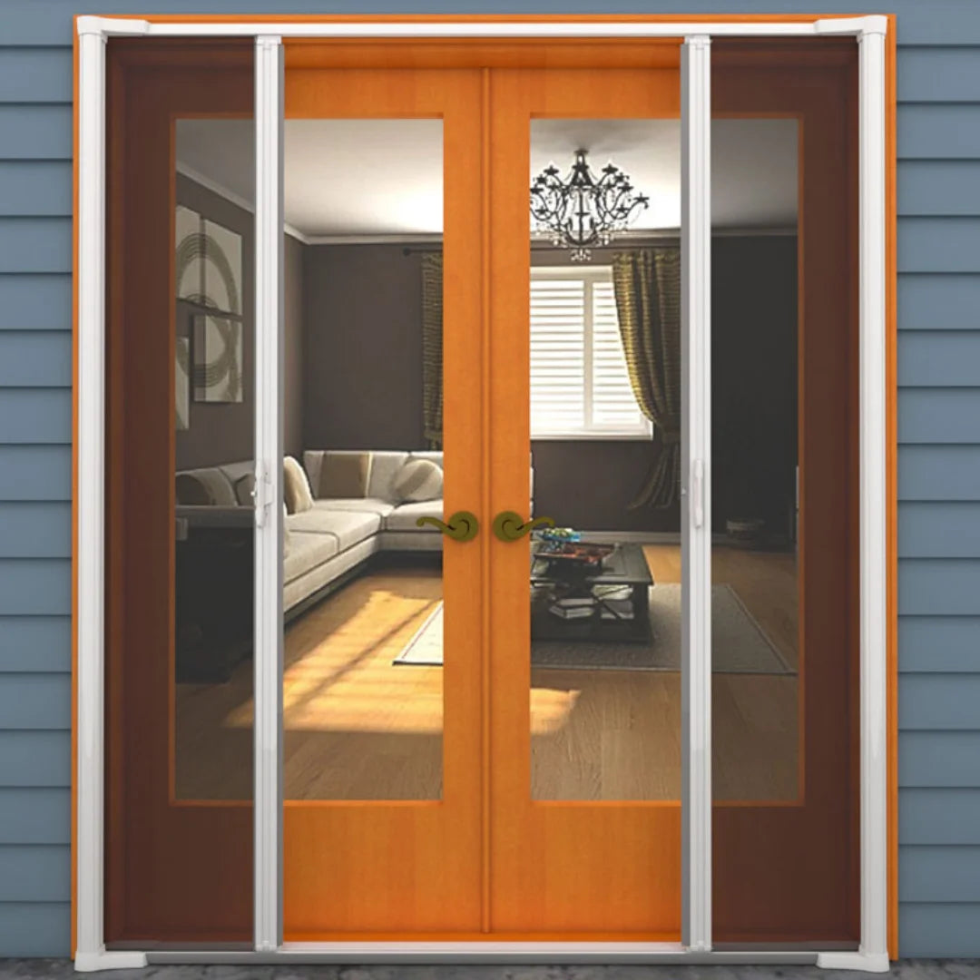 Genius Cool Double Retractable Screen Door